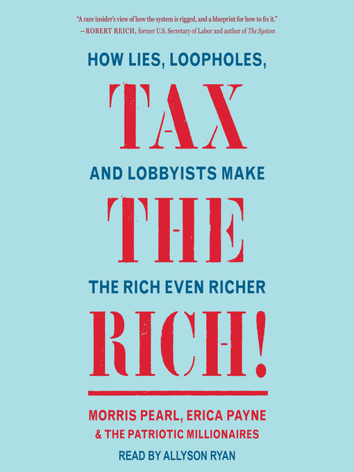 Title details for Tax the Rich! by Morris Pearl - Wait list